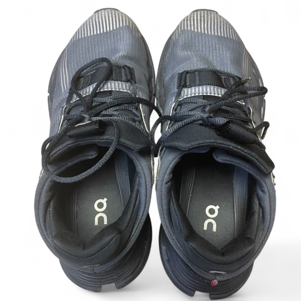 On Cloud Cloudnova Void Eclipse Women's 7.5 Black Gray Running Sneakers Shoes - Picture 8 of 10